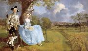 Thomas Gainsborough Mr. and Mr.s Andrews Spain oil painting artist